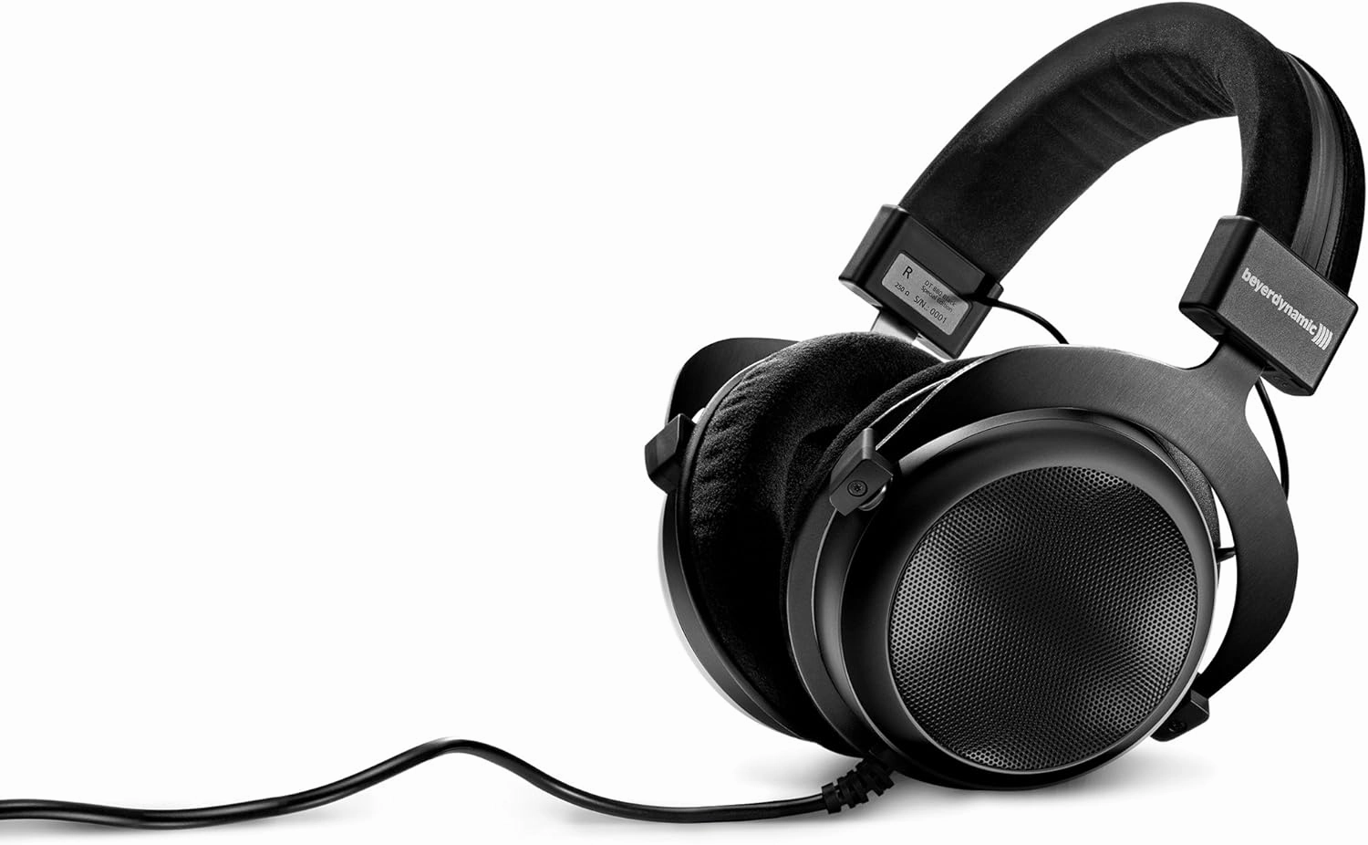 beyerdynamic DT 880 Premium Semi-Open Over Ear HiFi Stereo Headphones (250 Ohm Premium, Black (Limited Edition))