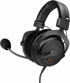 beyerdynamic MMX 300 PRO Gaming Headset with Stellar.45 Driver and Condenser Microphone, Wired Gaming Headset Suitable for PC, Xbox, PlayStation and Nintendo Switch. Handmade in Germany audiophile headphones,high-end headphones,studio over-ear,