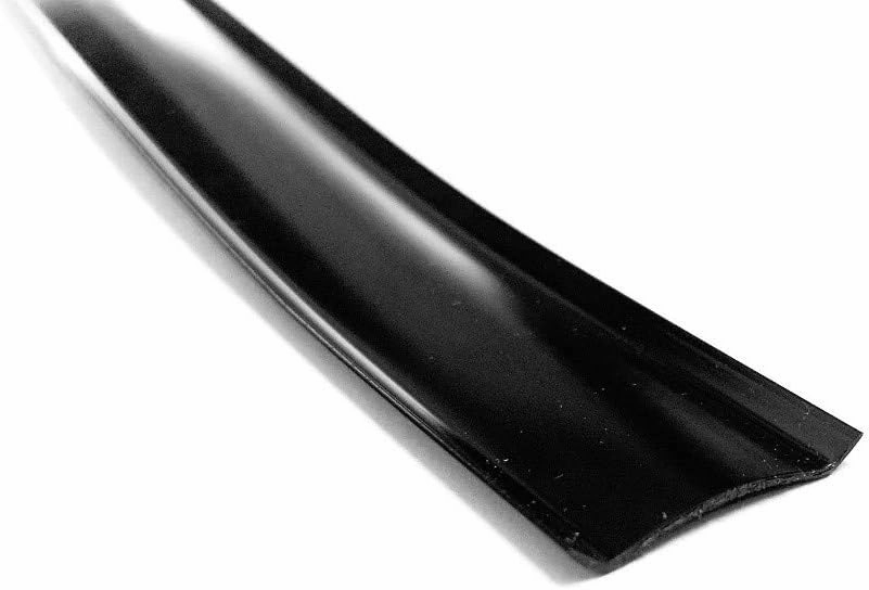Black Vinyl 7/8" Insert Molding Trim Screw Cover RV Camper Travel Trailer (100 ft, Black)