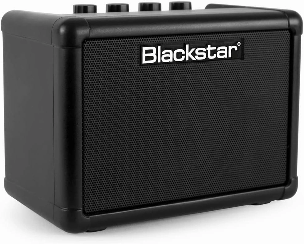 Blackstar Fly 3-3-watt 1x3 inch Compact Mini Guitar Amplifier w/ 2 Channels and Patented ISF - Black