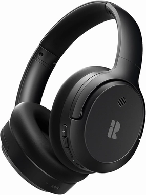 Bluetooth Headphones, Hybrid Active Noise Cancelling Wireless Headphones Over Ear with Microphone, Up to 140H Playtime, Transparency Mode, Deep Bass, Clear Calls, Comfort fit for Travel, Home Office over-ear headphones,closed back headphones,wireless studi