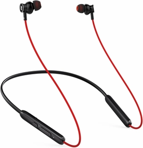Bluetooth Headphones,V5.2 Wireless Bluetooth Earbuds w/Mic in-Ear Magnetic Neckband Earphone 30Hrs Playtime, IPX7 Sweatproof Deep Bass Headset for Phone Call Music Sports (Red) wireless earbuds,Bluetooth earphones,true wireless stereo,