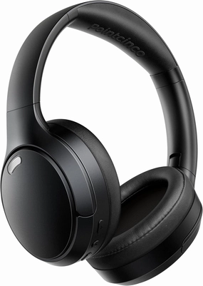 Bluetooth Headphones, Wireless Over Ear Headphones with HiFi Stereo Microphone, Foldable Lightweight On Ear 5.4 Headphones with Deep Bass for Cellphone/Travel/Office/Home(Black) over-ear headphones,closed back headphones,wireless studio cans,