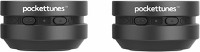 Bluetooth Speaker, Bone Conduction Portable Wireless Speaker with Louder Volume, Crystal Clear Sound, Rich Bass, Mini Music Player for Home, Outdoor, Party Pack of 2 (Black) wireless speakers,portable Bluetooth speaker,multiroom speaker,
