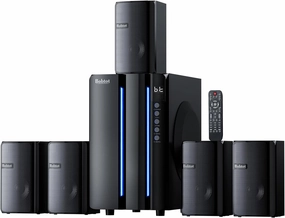 Bobtot Surround Sound Systems Home Theater System - 800 Watts Peak Power 6.5" Subwoofer 5.1/2.1 Wired Stereo Speakers Strong Bass with HDMI ARC Optical AUX Bluetooth Input surround sound system,cinema audio kit,5.1 surround package,