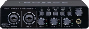 BOMGE U202 USB Audio Interface with Mic Preamplifier XLR/TSR/TS Ports,48V,32-Bit/192kHz Resolution fro computer recording,Streaming,Podcasting audio interface,USB interface,music recording input,