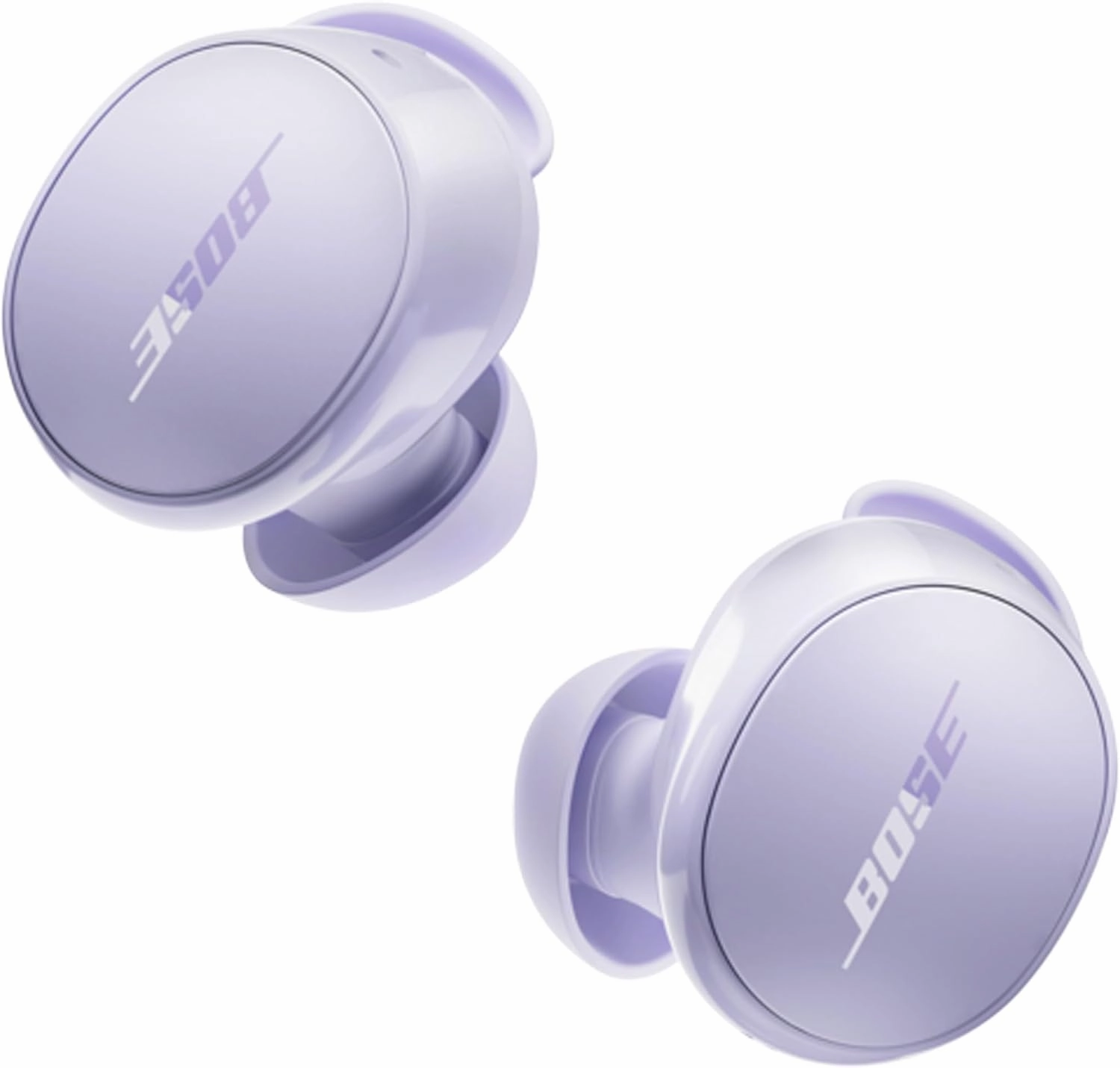 Bose QuietComfort Bluetooth Earbuds, True Wireless Earbuds with Active Noise Cancellation and Mic, Deep Bass, IPX4 Rating, Up to 8.5 Hours of Playtime, Chilled Lilac wireless earbuds,Bluetooth earphones,true wireless stereo,