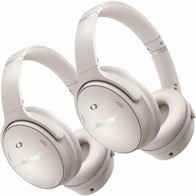 Bose QuietComfort Headphones with Active Noise Cancellation - Pair (White) noise cancelling headphones,ANC headphones,travel headphones,
