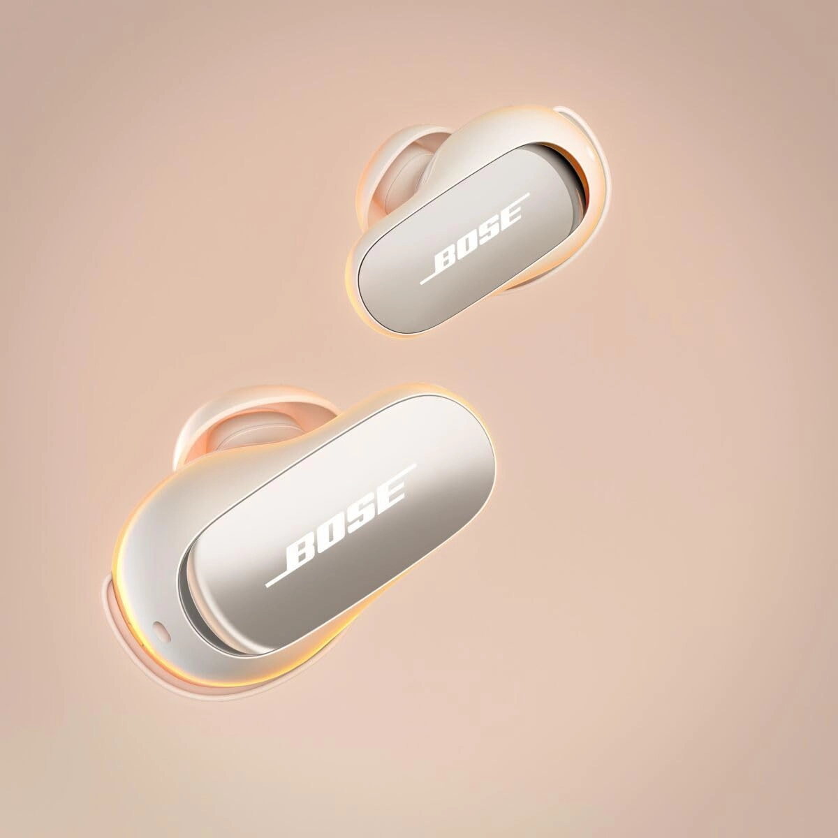 Bose QuietComfort Ultra Bluetooth Earbuds, Wireless Earbuds with Spatial Audio and World-Class Active Noise Cancellation, Deep Bass, Up to 6 Hours of Playtime, White Smoke