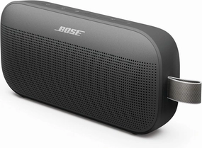 Bose SoundLink Flex Portable Bluetooth Speaker (2nd Gen), Portable Outdoor Speaker with Hi-Fi Audio, Up to 12 Hours Battery Life, Waterproof and Dustproof, Black wireless speakers,portable Bluetooth speaker,multiroom speaker,