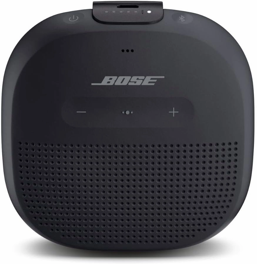 Bose SoundLink Micro Bluetooth Speaker: Small Portable Waterproof Speaker with Microphone, Black wireless speakers,portable Bluetooth speaker,multiroom speaker,