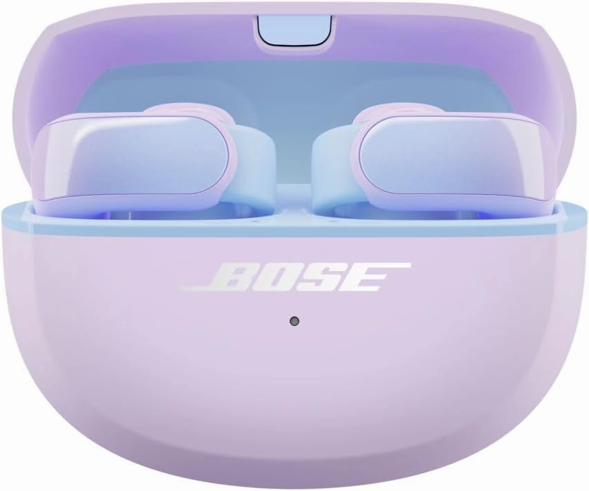 Bose Ultra Open Bluetooth Earbuds, True Wireless Earbuds with OpenAudio for Awareness, Clip On Design for Comfort, Immersive Audio, Up to 48 Hrs of Playtime, Chilled Lilac - Limited Edition Color