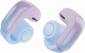 Bose Ultra Open Bluetooth Earbuds, True Wireless Earbuds with OpenAudio for Awareness, Clip On Design for Comfort, Immersive Audio, Up to 48 Hrs of Playtime, Chilled Lilac - Limited Edition Color wireless earbuds,Bluetooth earphones,true wireless stereo,