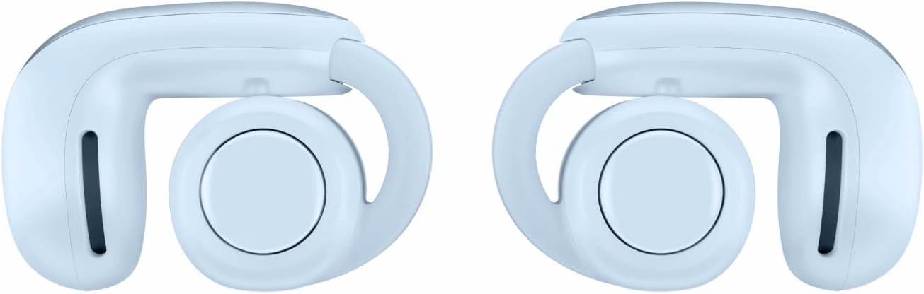 Bose Ultra Open Bluetooth Earbuds, True Wireless Earbuds with OpenAudio for Awareness, Clip On Design for Comfort, Immersive Audio, Up to 48 Hrs of Playtime, Moonstone Blue - Limited Edition Color