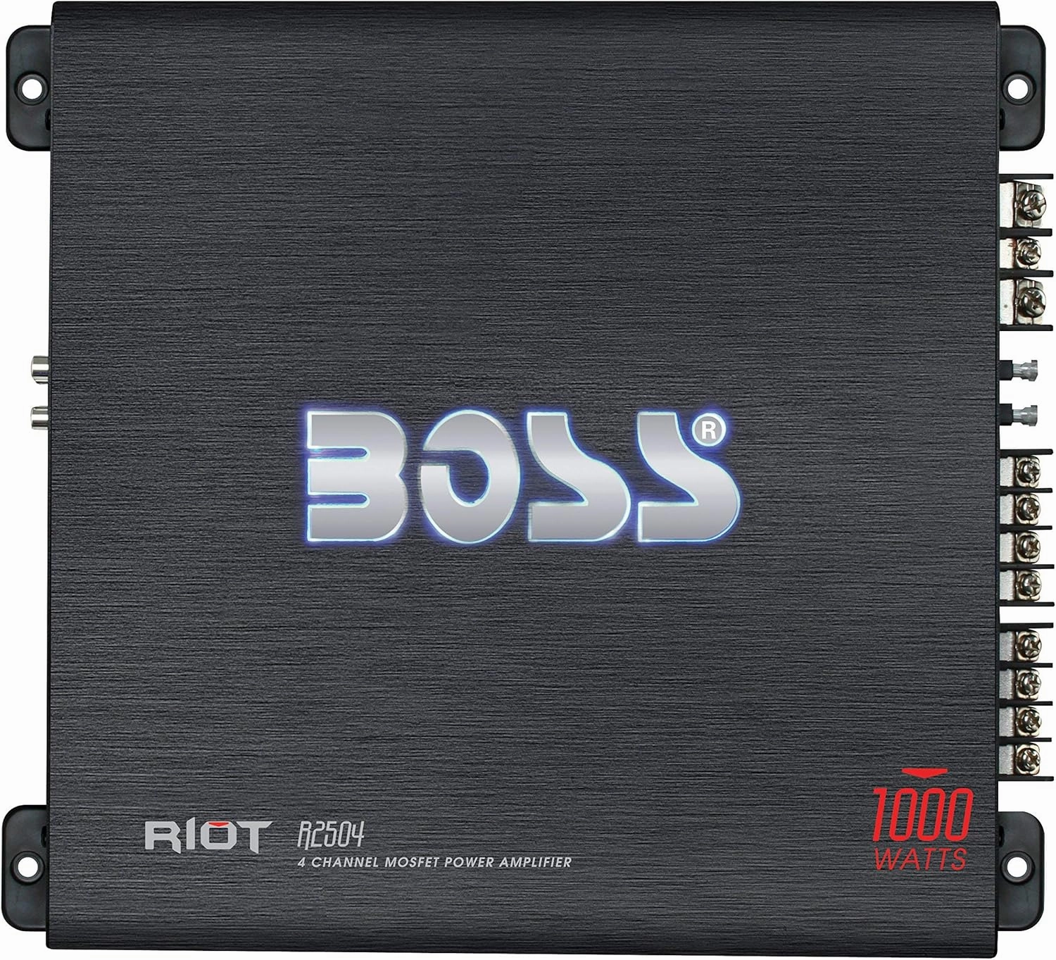 BOSS Audio Systems R2504 Riot Series Car Audio Stereo Subwoofer Amplifier - 1000 High Output, 4 Channel, Class A/B, 2/4 Ohm, High/Low Level Inputs, High/Low Pass Crossover, Bridgeable, Full Range wireless audio bridge,Bluetooth transmitter,WiFi audio link,