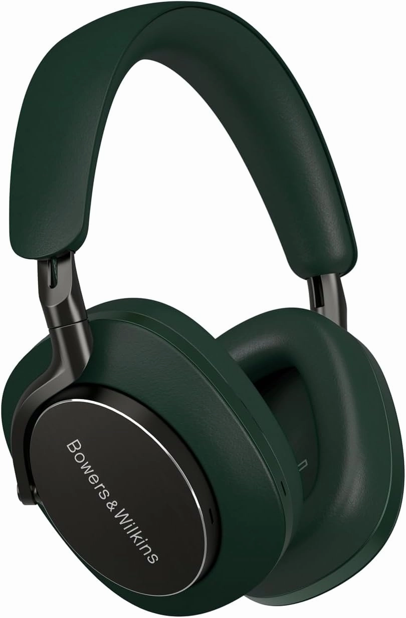 Bowers & Wilkins Limited Edition Px8 Over-Ear Wireless Headphones, Advanced Active Noise Cancellation, Luxurious Materials, 30-Hour Battery Life, 15-Min Quick Charging, Dark Forest over-ear headphones,closed back headphones,wireless studio cans,