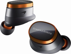 Bowers & Wilkins Pi8 McLaren Edition Wireless Earbuds, in-Ear Bluetooth Earphones with Qualcomm Chipset & aptX Lossless, Active Noise Cancelling Earbuds, 3 Built-in Mics, 15-Min Quick Charging TWS earbuds,compact wireless buds,Bluetooth ear tips,