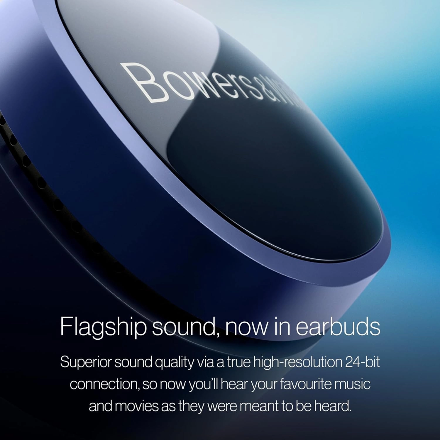 Bowers & Wilkins Pi8 Wireless Earbuds (Jade Green), in-Ear Bluetooth Earphones with Qualcomm Chipset & aptX Lossless, Active Noise Cancelling Earbuds, 3 Built-in Mics, 15-Min Quick Charging