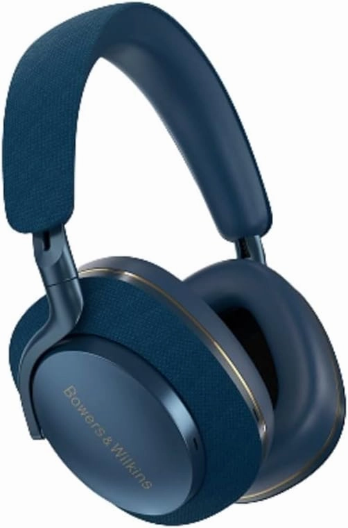 Bowers & Wilkins Px7 S2 Over-Ear Headphones - Advanced Noise Cancellation, Technical Fabrics, 30-Hour Battery Life, 15-Min Quick Charging, Blue audiophile headphones,high-end headphones,studio over-ear,