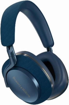 Bowers & Wilkins Px7 S2 Over-Ear Headphones - Advanced Noise Cancellation, Technical Fabrics, 30-Hour Battery Life, 15-Min Quick Charging, Blue audiophile headphones,high-end headphones,studio over-ear,