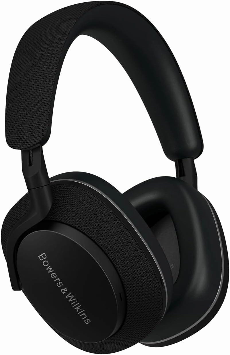 Bowers & Wilkins Px7 S2e Over-Ear Headphones - Enhanced Noise Cancellation & Transparency Mode, Crystal-Clear Calls, Bluetooth, 30-Hour Playback, Anthracite Black over-ear headphones,closed back headphones,wireless studio cans,