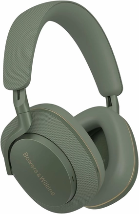 Bowers & Wilkins Px7 S2e Over-Ear Headphones - Enhanced Noise Cancellation & Transparency Mode, Crystal-Clear Calls, Bluetooth, 30-Hour Playback, Forest Green over-ear headphones,closed back headphones,wireless studio cans,