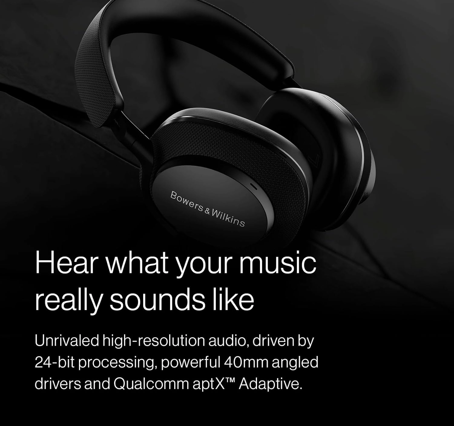 Bowers & Wilkins Px7 S2e Over-Ear Headphones - Enhanced Noise Cancellation & Transparency Mode, Crystal-Clear Calls, Bluetooth, 30-Hour Playback, Forest Green