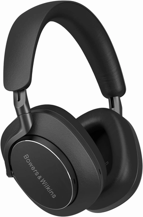 Bowers & Wilkins Px8 Over-Ear Wireless Headphones, Advanced Active Noise Cancellation, Luxurious Materials, 30-Hour Battery Life, 15-Min Quick Charging, Black over-ear headphones,closed back headphones,wireless studio cans,