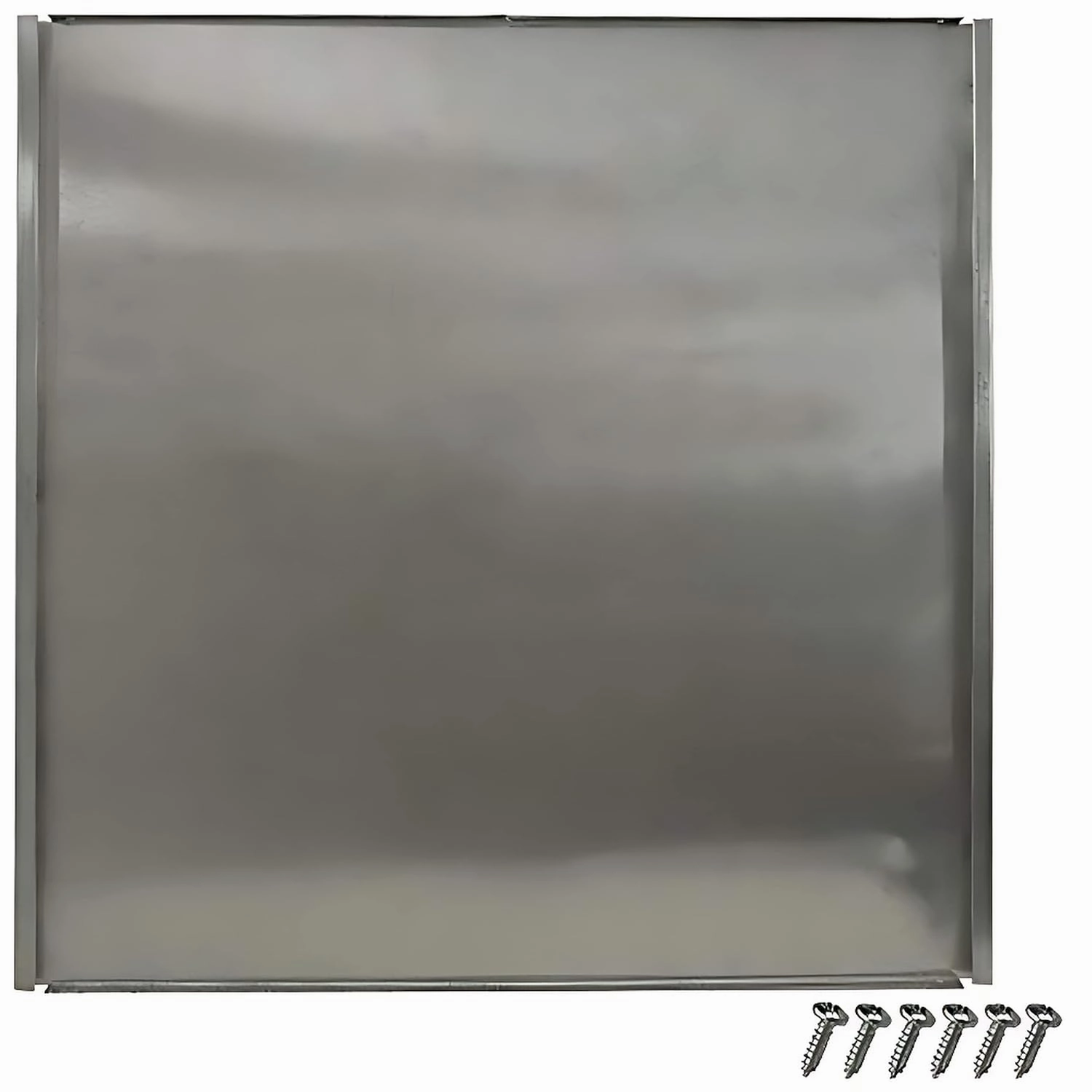 BUD Industries TBC-14252 Aluminum Solid Top or Bottom Cover for Rackmount Chassis 17.06" L x 16.79" W x 0.44" H, Natural rackmount gear,audio rack equipment,studio rackmounts,
