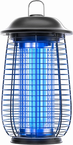 Bug Zapper Indoor & Outdoor, 4200V Electric Mosquito Zapper, 10 Years Lifespan, 6.5ft Power Cord, Waterproof, Fly Trap Mosquito Trap, Fly Killer Fly Zapper for Home, Patio, Kitchen, Backyard, Camping power cord,hi-fi power cable,AC power lead,