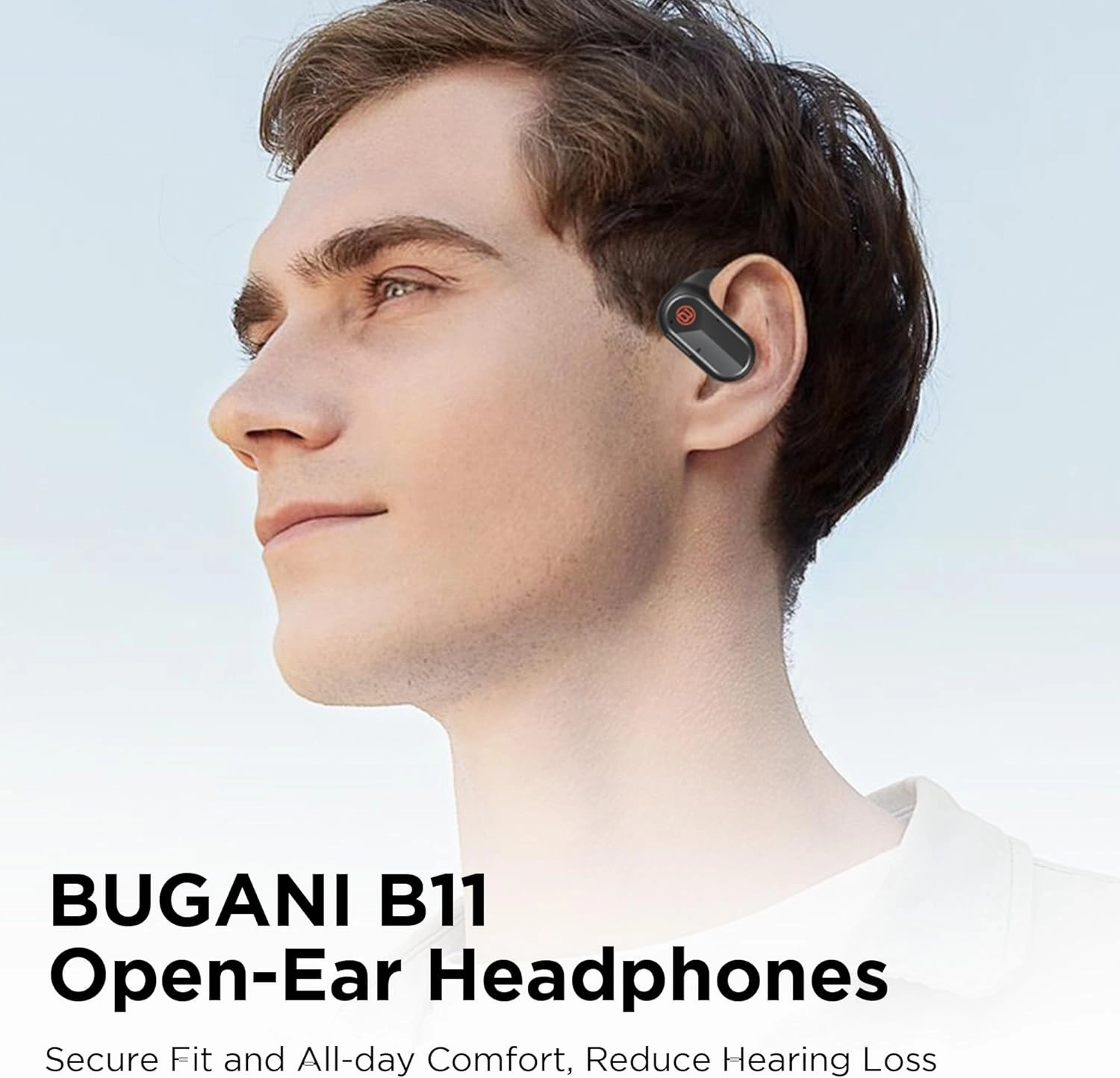 BUGANI AI Language Translation Earbuds Real Time, 3-in-1 AI Translator Earbuds, 5.4 Bluetooth Headphones,40 Languages Translation