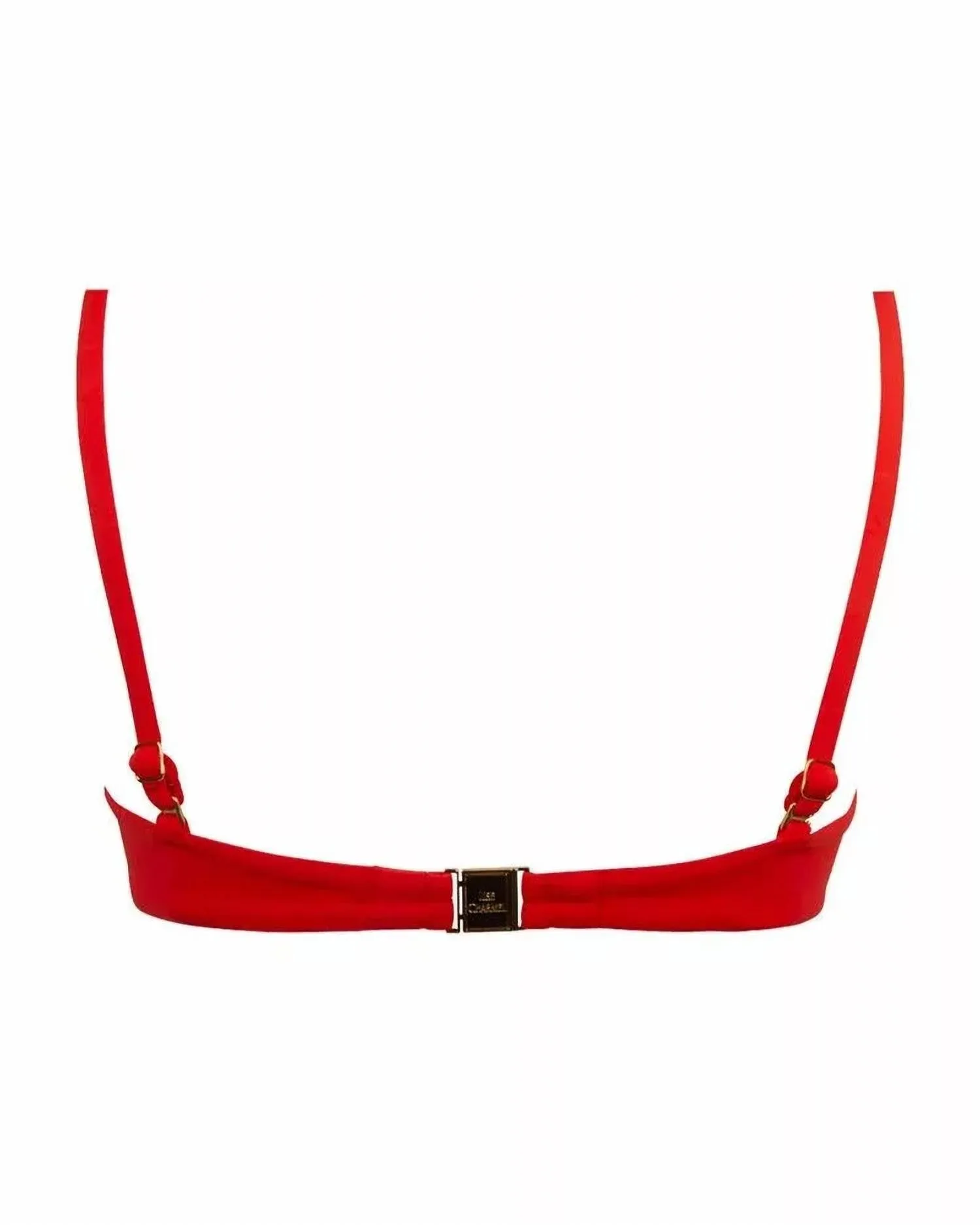 Bustier Two-Piece Swimsuit In Grenadine Beaute