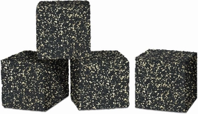 BXI Subwoofer Isolation Pad - 4 Pcs 2 X 2 X 2 Inches Bass Reduction Floorstanding Speakers Mat Riser - Thick Large Rubber Cork Anti Vibration Pads for Heavy Machine Equipment Studio Monitor Stands isolation pads,speaker feet,vibration dampeners,