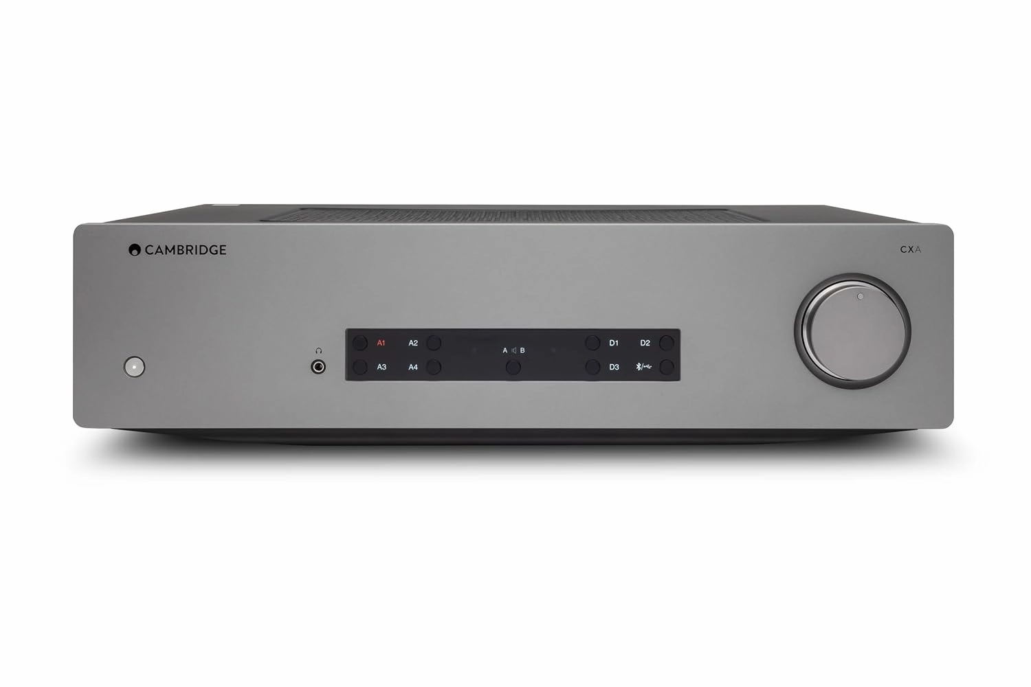 Cambridge Audio CXA81 MkII - 80 Watt Separate Integrated Stereo Amplifier HiFi System Featuring Bluetooth aptX HD and ESS Sabre DAC - Lunar Grey integrated amplifier,stereo receiver,hi-fi amp combo,