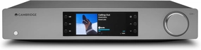Cambridge Audio CXN100 - Separate High Resolution WiFi Network Audio Player, Streamer and Pre Amp with Display Featuring Chromecast Built-in, Internet Radio and Sabre Reference DAC - Lunar Grey network audio player,digital streamer,audio file player,