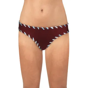 Camille Womens Hipster Reversible Swim Bottom Separates