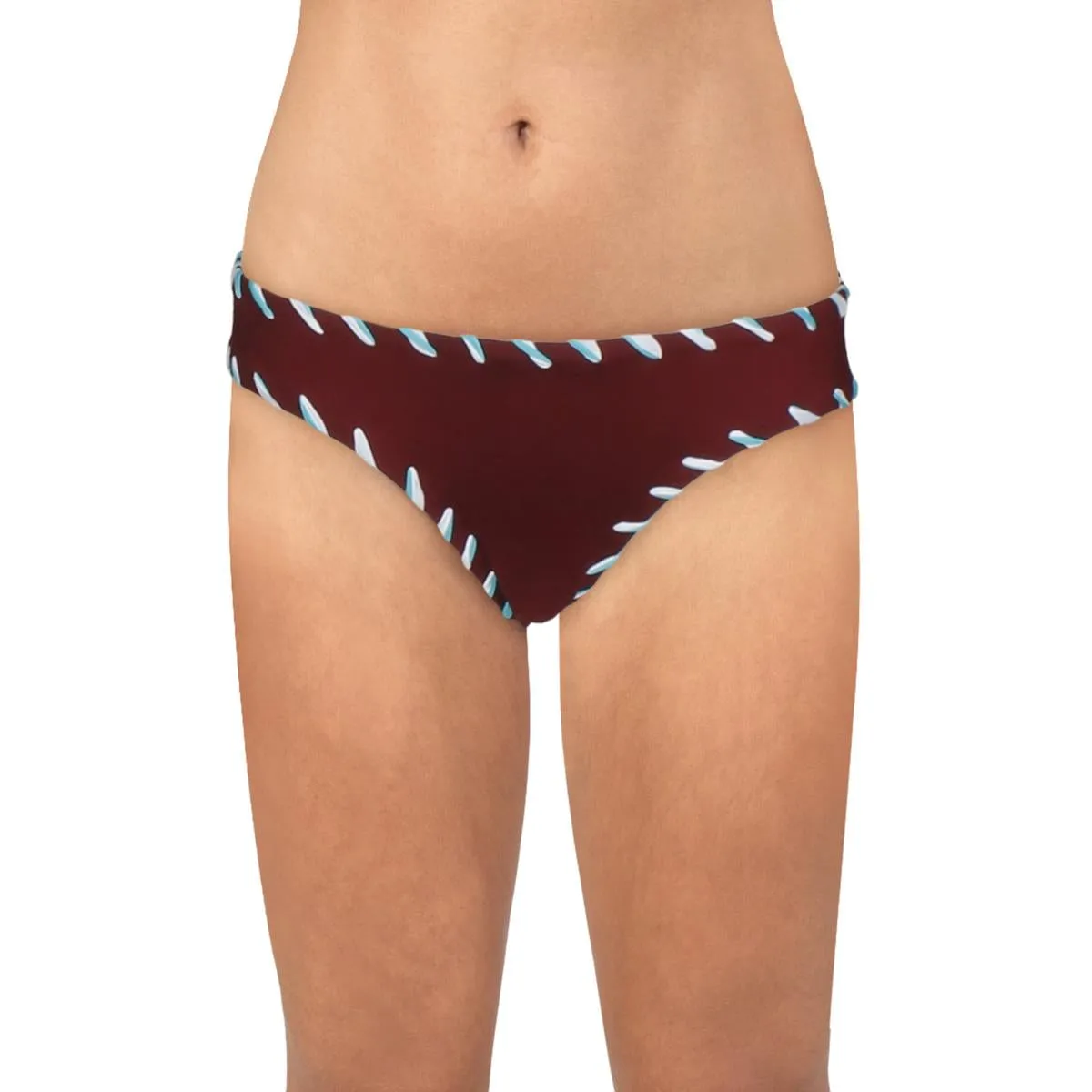Camille Womens Hipster Reversible Swim Bottom Separates