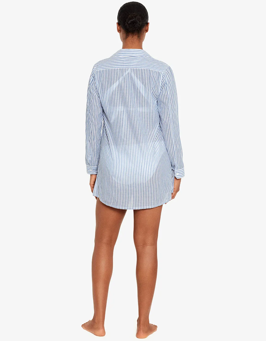 Camp Shirt - White Stripe