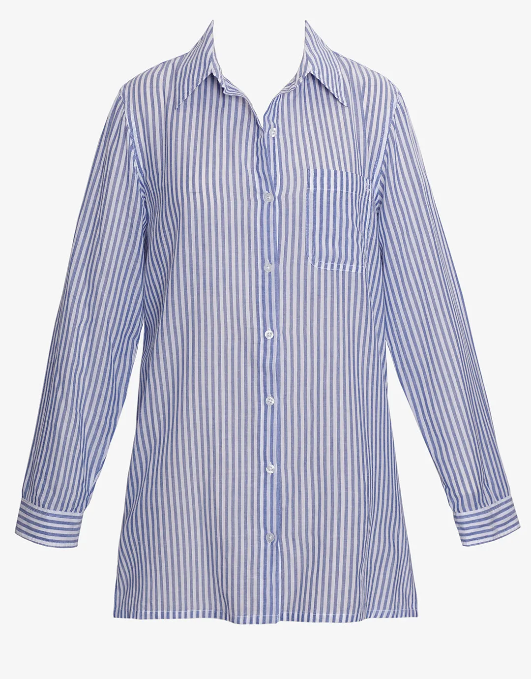 Camp Shirt - White Stripe