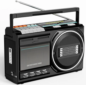 Cassette Player Recorder Bluetooth:Retro Boombox Radio FM/AM/SW - Type I/II Tape and USB Converter - Portable Senior Boom Box with Earphone Jack and Built-in MIC - Sound Amplifier - DC/AC balanced output player,audiophile player,hi-res digital player,