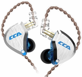 CCA C12 in Ear Monitor Headphones 5BA 1DD Hybrid HiFi IEM Earphones Noise Isolating Stereo Wired Earbuds for Musicians Audiophile Singers DJ in-ear monitors,hi-fi IEMs,studio earphones,
