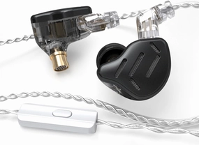 CCA KZ Zax in Ear Monitor Headphones 16 Units 7BA 1DD Hybrid Drivers HiFi IEM Earphones High Clarity Metal Gaming Earbuds with 2 Pin Detachable Cable audiophile headphones,high-end headphones,studio over-ear,