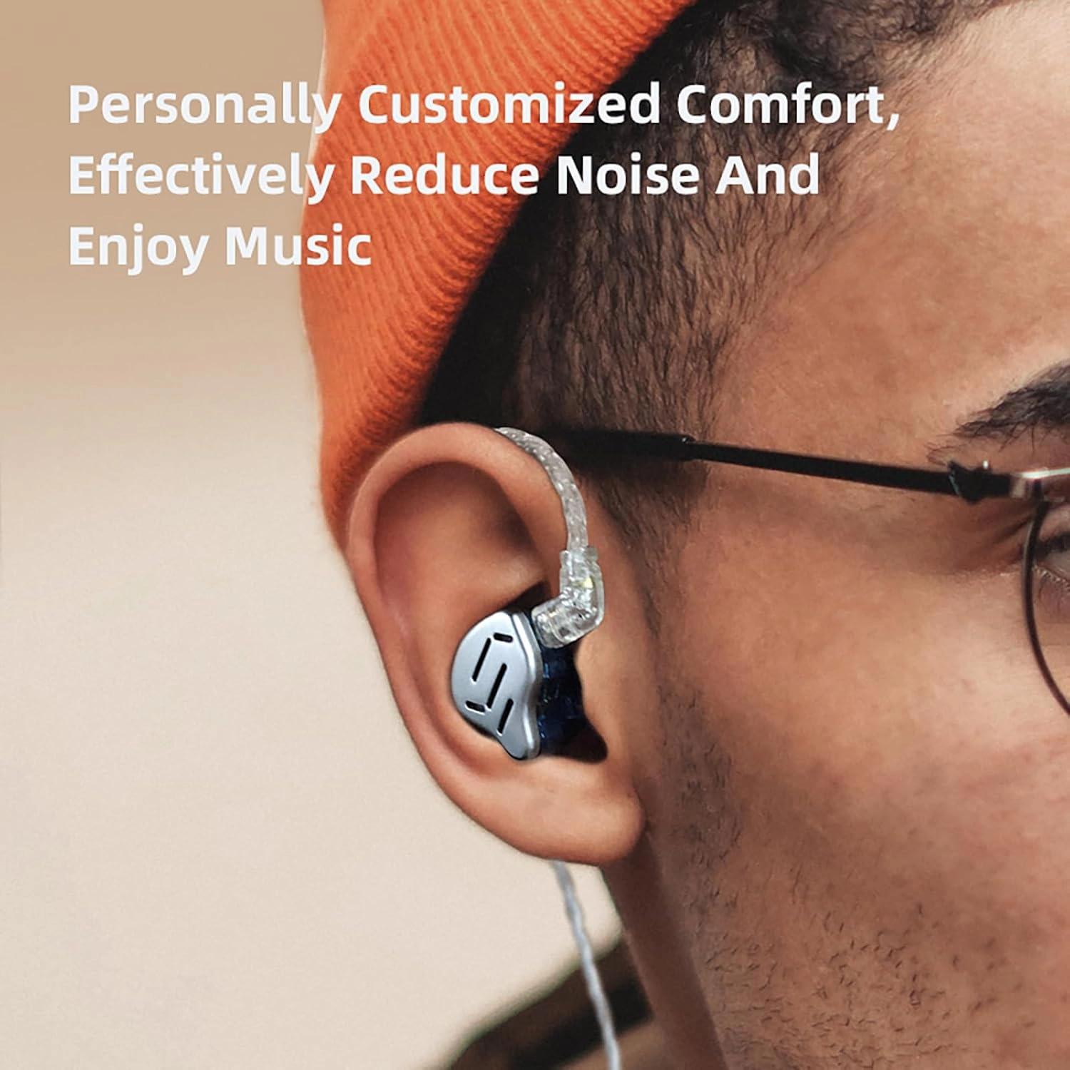 CCA KZ Zax in Ear Monitor Headphones 16 Units 7BA 1DD Hybrid Drivers HiFi IEM Earphones High Clarity Metal Gaming Earbuds with 2 Pin Detachable Cable