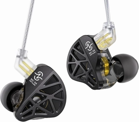 ccz Nocturne in Ear Monitors IEM Earbuds, 1DD 1BA Hybrid Driver iems for Gaming, Bass-Enhanced Wired Earbuds, in Ear Monitor Headphones Earphones for Singers Studio (no mic, Black) in-ear monitors,hi-fi IEMs,studio earphones,