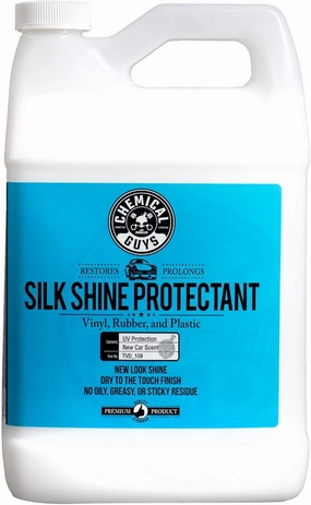 Chemical Guys TVD_109 Silk Shine Sprayable Dry-To-The-Touch Dressing and Protectant for Tires, Trim, Vinyl, Plastic and More, Safe for Cars, Trucks, Motorcycles, RVs & More, 128 fl oz (1 Gallon) vinyl accessories,turntable parts,record player tools,