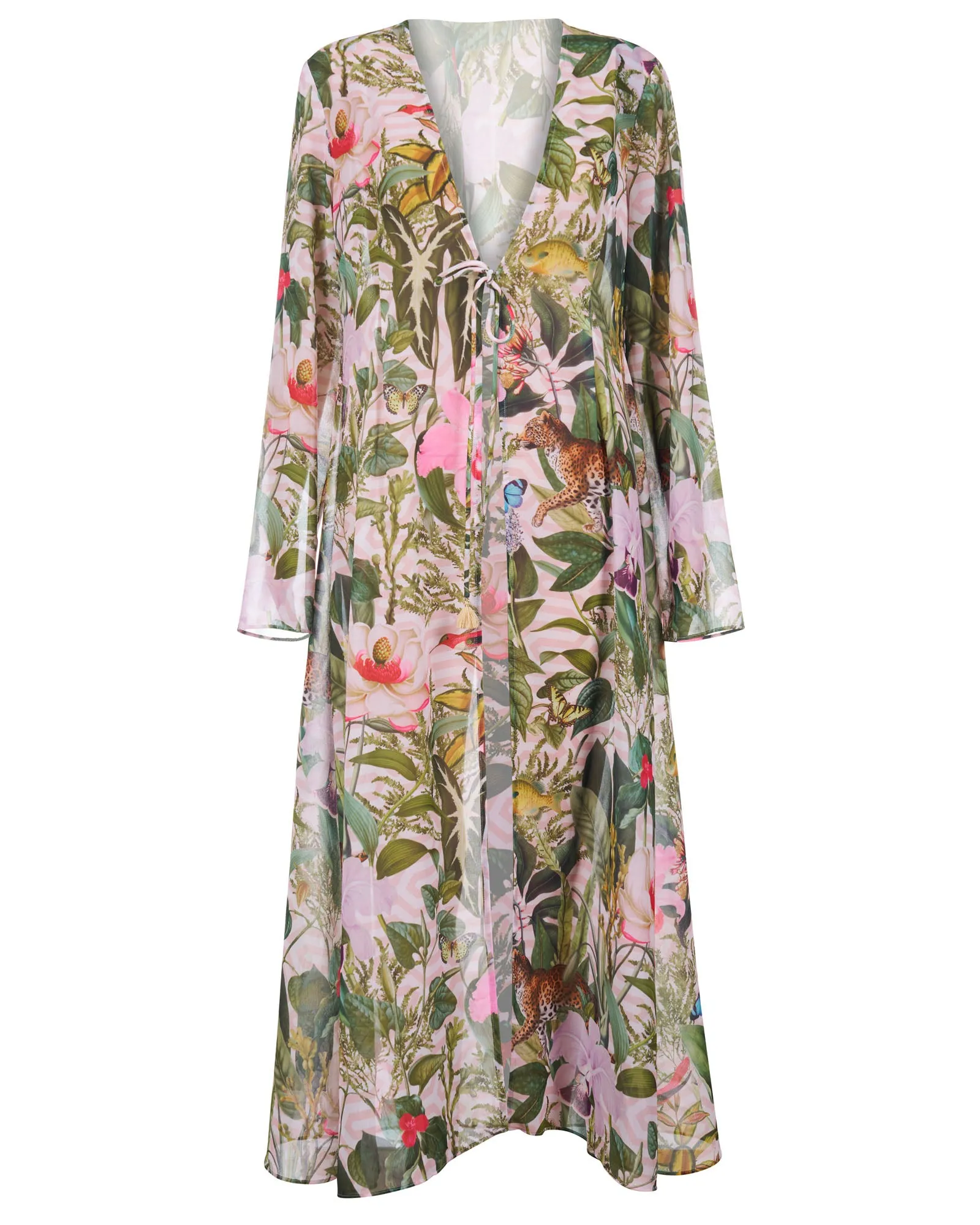 Chiffon Cover Up - Floral Ambrosia