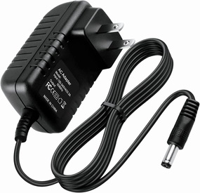 CJP-Geek AC Adapter Power Cord Compatible with Audio-Technica AT-LP60X-BK AT-LP60X-BW AT-LP120XUSB-BK Direct-Drive Turntable Record Player 12V Charger Power Supply direct-drive turntable,DJ turntable,hi-torque vinyl deck,