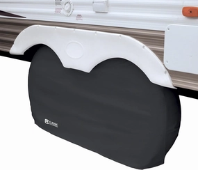 Classic Accessories Over Drive RV Dual Axle Wheel Cover, Wheels 30"-33"DIA, Black vinyl accessories,turntable parts,record player tools,