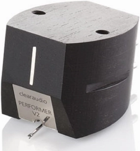 Clearaudio Performer V2 Ebony hi-output MM Phono Cartridge with Ebony Body balanced output player,audiophile player,hi-res digital player,
