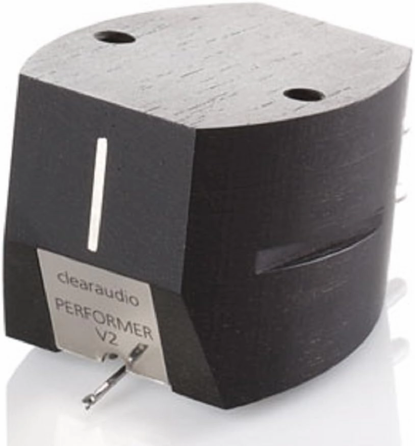 Clearaudio Performer V2 Ebony hi-output MM Phono Cartridge with Ebony Body balanced output player,audiophile player,hi-res digital player,
